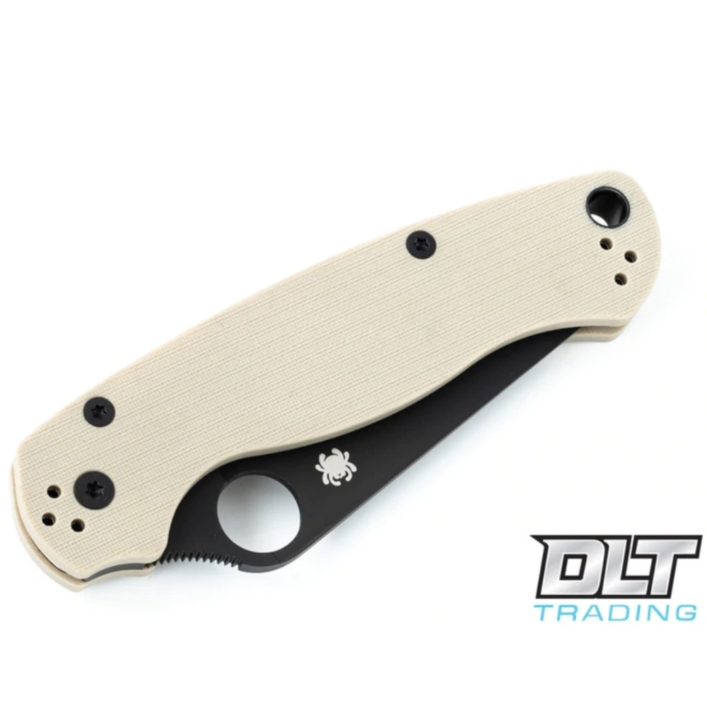 Spyderco PM2 DLT Exclusive 20CV Black DLC Blade